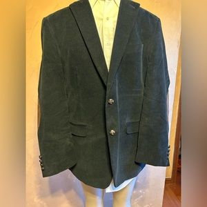 Vintage Ralph Lauren Mens black corduroy suit jacket